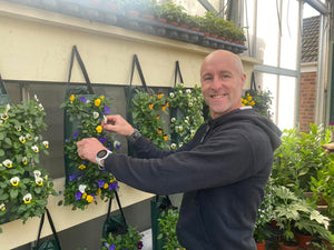 Winter Hanging Flower Bags