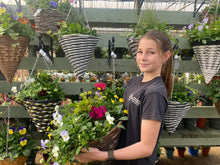 Load image into Gallery viewer, Winter Cone Hanging Baskets
